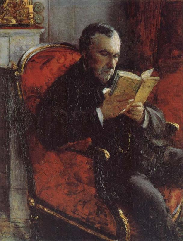 Gustave Caillebotte The portrait of M.E.D china oil painting image
